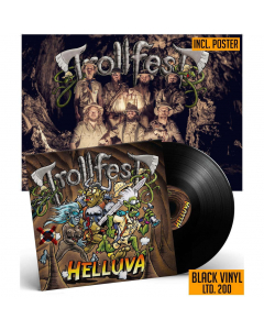 TROLLFEST - Helluva / BLACK  LP Gatefold