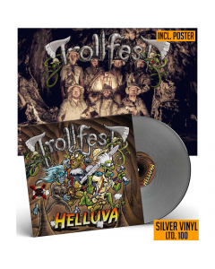 TROLLFEST - Helluva / SILVER LP Gatefold