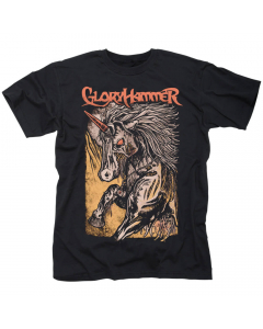 gloryhammer zombie unicorn shirt
