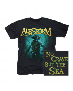 alestorm no grave but the sea t shirt
