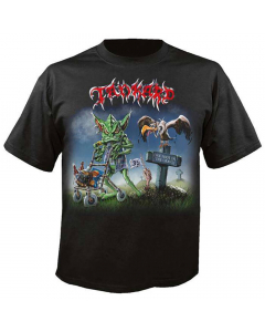 Tankard One Foot In The Grave T-shirt front