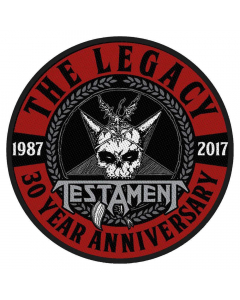 TESTAMENT - The Legacy 30th Year Anniversary / Patch