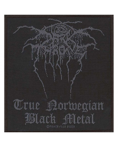 Darkthrone True Norwegian Black Metal patch
