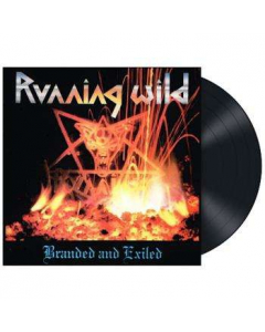 RUNNING WILD - Branded And Exiled / BLACK LP