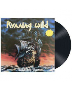 RUNNING WILD - Under Jolly Roger / BLACK LP