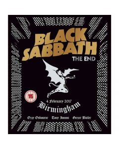 BLACK SABBATH - The End (Live In Birmingham) / Digipak BLU-RAY + CD