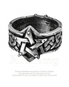 ALCHEMY ENGLAND - Celtic Theurgy / Pewter Ring