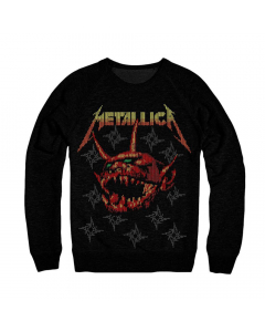 Metallica Log Fire sweater front