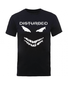 Disturbed Scary Face T-shirt front