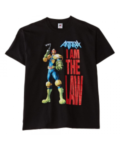 Anthrax I Am The Law T-shirt front