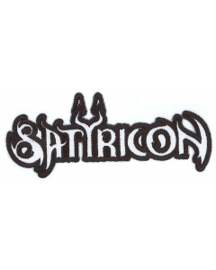 satyricon logo cut out patch