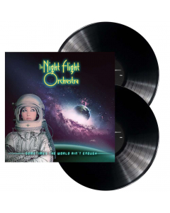THE NIGHT FLIGHT ORCHESTRA - Sometimes the World ain´t enough / BLACK 2-LP Gatefold