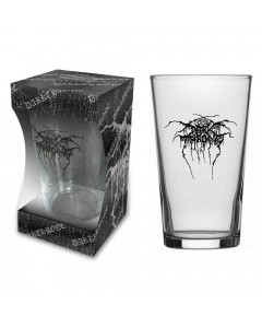 Darkthrone logo beer glass