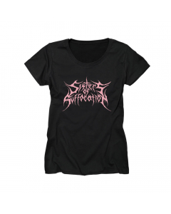 51017-1 sisters of suffocation logo girlie shirt