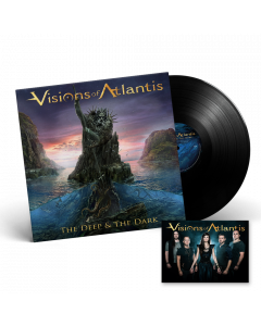 VISIONS OF ATLANTIS - The Deep & The Dark / BLACK LP Gatefold