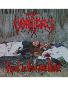 Vomitory album cover Raped In Their Own Blood