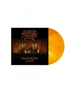 KING DIAMOND - Songs for the Dead / ORANGE RED Marbled 2-LP Gatefold