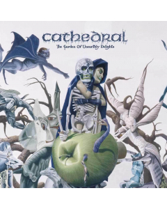 CATHEDRAL - The Garden Of Unearthly Delights / CLEAR/WHITE/GREEN Splatter 2-LP Gatefold