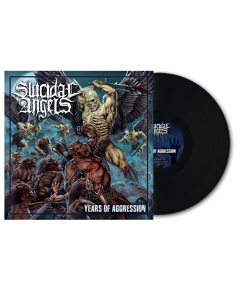SUICIDAL ANGELS - Years of Aggression / BLACK LP Gatefold