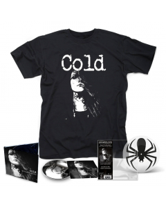 57331 cold the things we can't stop digipak cd + 7'' single + t-shirt bundle alternative rock napalm records exclusive