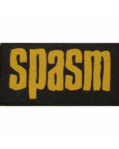 spasm yellow logo patch