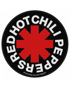 red hot chili peppers asterisk patch