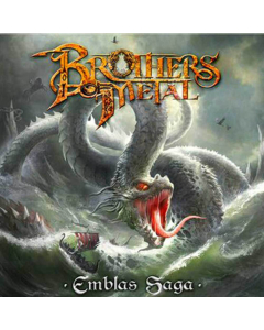  brothers of metal - emblas saga - digipak cd - napalm records