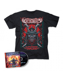 victorius space ninjas from hell cd t shirt bundle