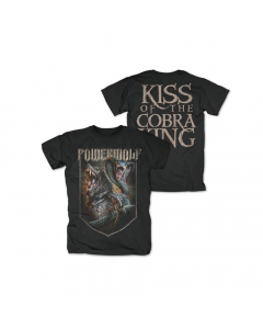 powerwolf kiss of the kobra king shirt