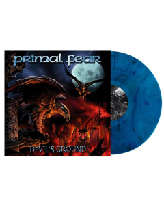 primal fear - devils ground - blue marbled lp - napalm records