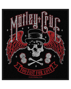 motley crue too fast for love patch