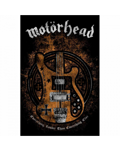 Motörhead Lemmys Bass flag