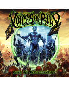 voices of ruin path to immortality green black splattered vinyl
