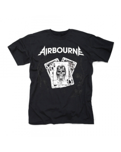 Airbourne Playing Cards T-shirt front