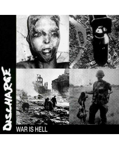discharge war is hell blue vinyl