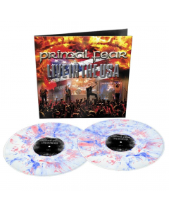 primal fear live in the usa white blue red marbled vinyl