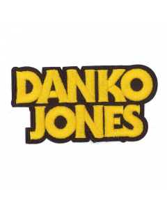 danko jones logo cut out patch