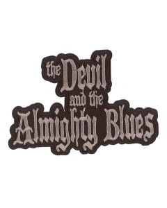 the devil in the almighty blues logo patch