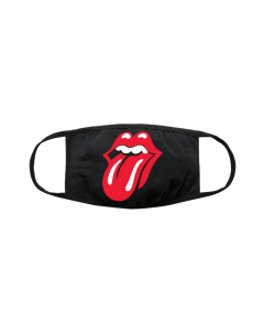 the rolling stones classic tongue face mask