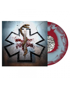 64024-1 carcass despicable red light blue swirl 10'' lp death metal grindcore