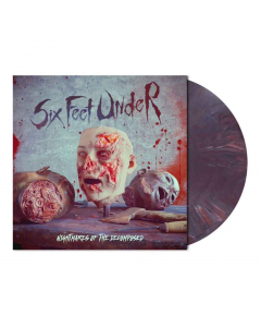 Six Feet Under Nightmares of the Decomposed DARK VIOLE(N)T Marbled Vinyl