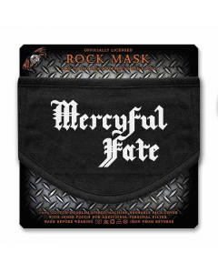 mercyful fate logo face mask