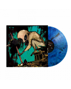 nuclear murder of crows blue marbled vinyl vinyl