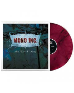 mono inc pain love and poetry magenta black vinyl