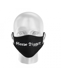 grave digger logo face mask