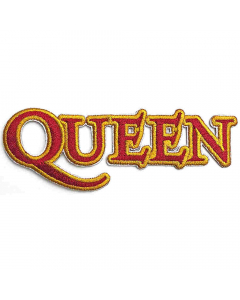 queen cut out logo patch