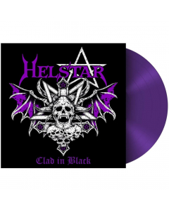 helstar clad in black purple vinyl