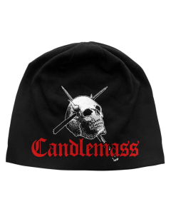 Skull & Logo - Discharge Beanie