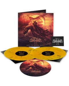 Under The Burning Eclipse - Die Hard Edition: ORANGE BLACK Marbled 2- Vinyl + Slipmat + Patch