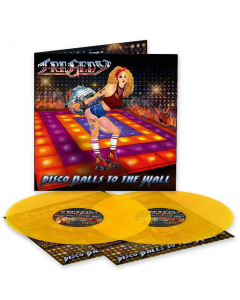 Disco Balls to the Wall - TRANSPARENT ORANGE 2- Vinyl